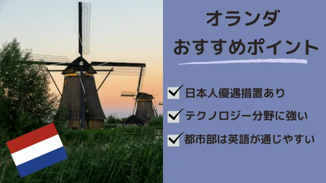 女性海外フリーランス　オランダ