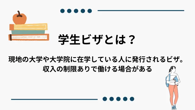 海外フリーランス　学生ビザ