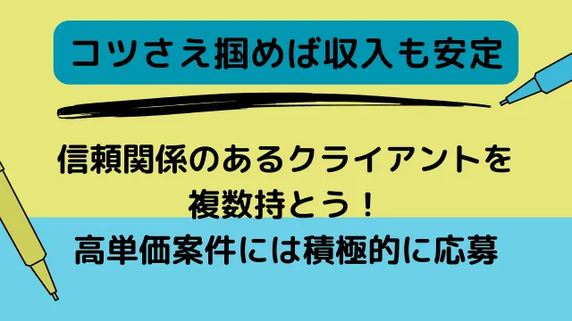 ライター　やめとけ　コツを掴めば収入を安定させられる