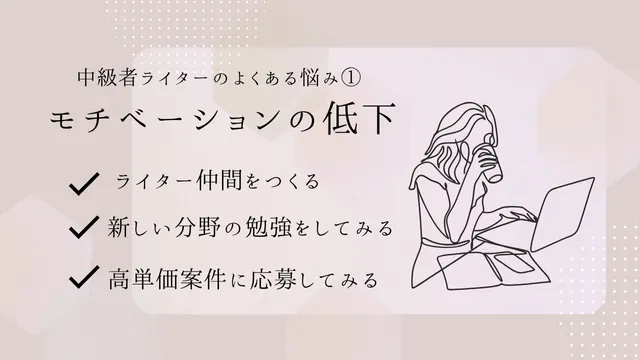 ライター　難しい　中級者の悩みと解決法1